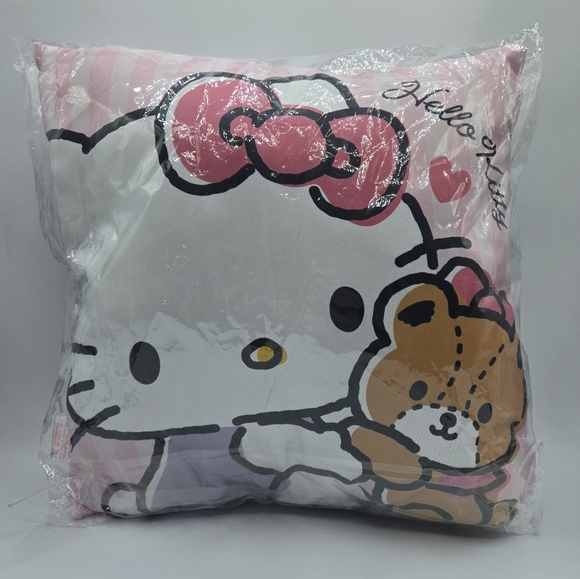 Sanrio Hello Kitty square pillow cushion - Picture 1 of 6